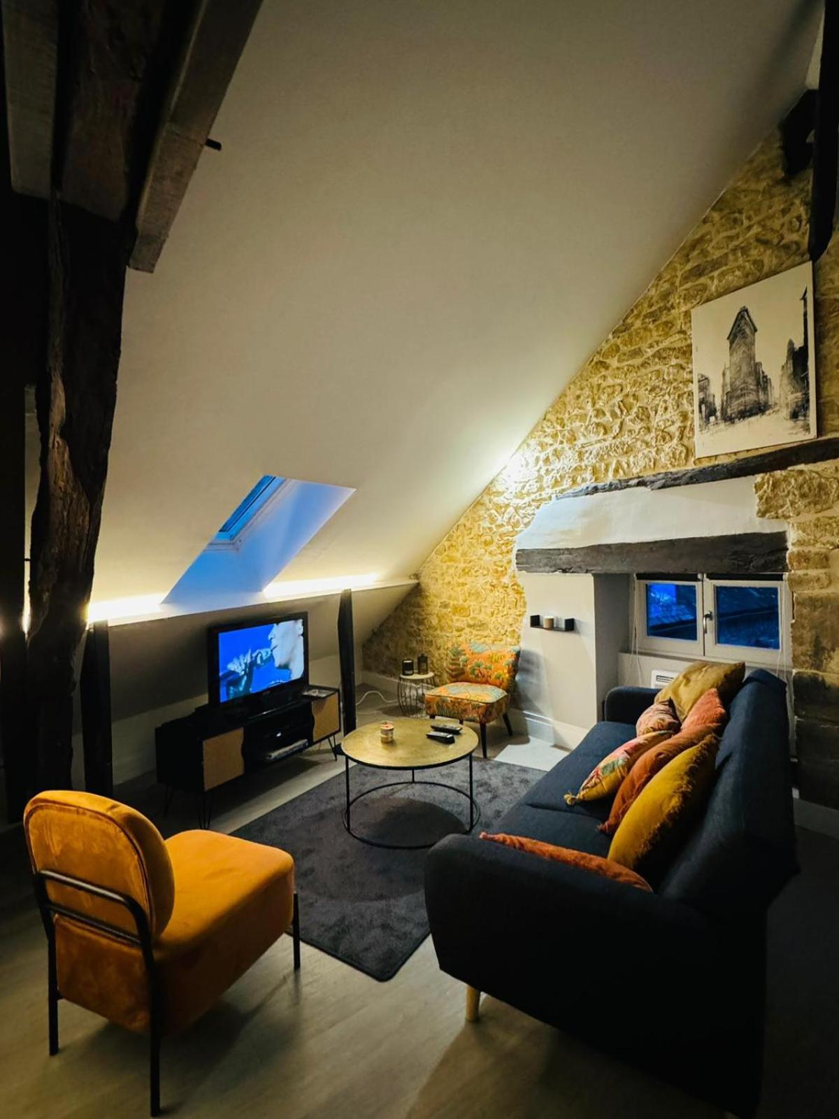 Appartement* Authentique Meuble Sarlat Coeur Ville Eksteriør billede